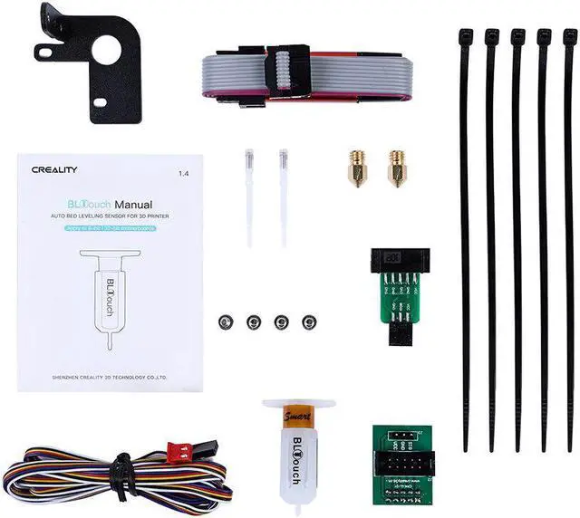 Alt view image 2 of 6 - CREALITY 3D Ender-3/Ender-3 Pro/Ender-5/CR-10 Printer 8Bit BL Touch Auto Leveling Nozzles&Cleaners Needle Bundle