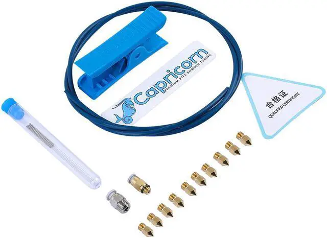 Main image of CREALITY 3D Printer Parts Wearing Nozzle Needle Capricorn Bowden PTFE Tubing Tube Fitting Push Bundle Parts Package