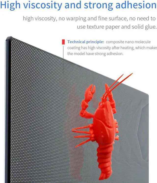 Alt view image 3 of 3 - CREALITY 3D Printer Parts Ender-7 Black Tempered Glass Build Platform Size 280×280×4MM