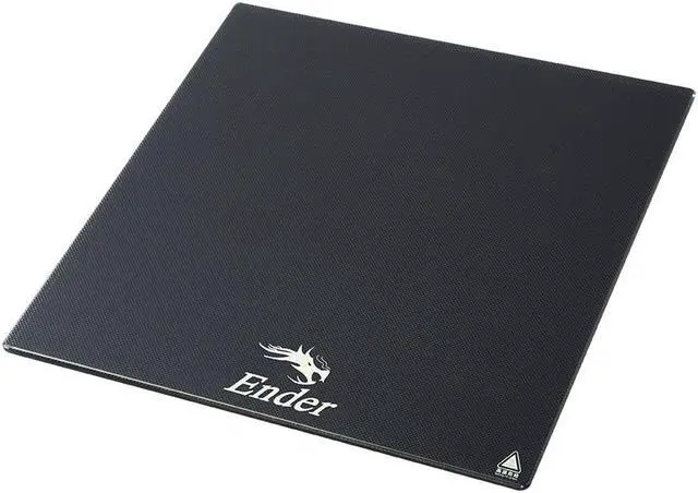 Alt view image 2 of 3 - CREALITY 3D Printer Parts Ender-7 Black Tempered Glass Build Platform Size 280×280×4MM