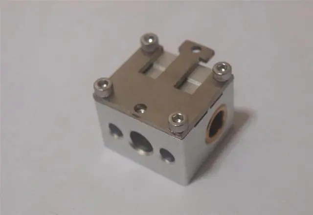 Main image of 4 pcs metal en alliage daluminium bloc coulissant pour 8mm lisse tige courroie de distribution tension guide curseur bloc