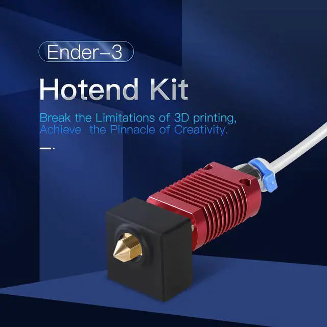 Main image of CREALITY 3D Assembled 1.75mm Extruder 0.4mm Nozzle Hotend kit Aluminum Heat Block For 3D Printer Ender-3/Ender-3 Pro Printer