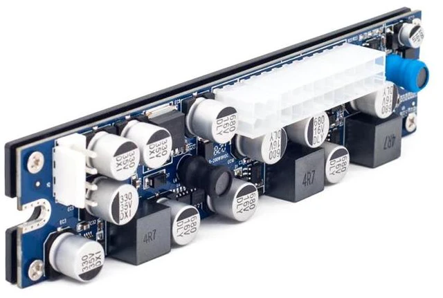 Alt view image 8 of 15 - RGEEK DC DC ATX Peak PSU 19V 200W Pico ATX Switch Mining PSU 24pin MINI ITX DC to ATX PC Power Supply For Computer