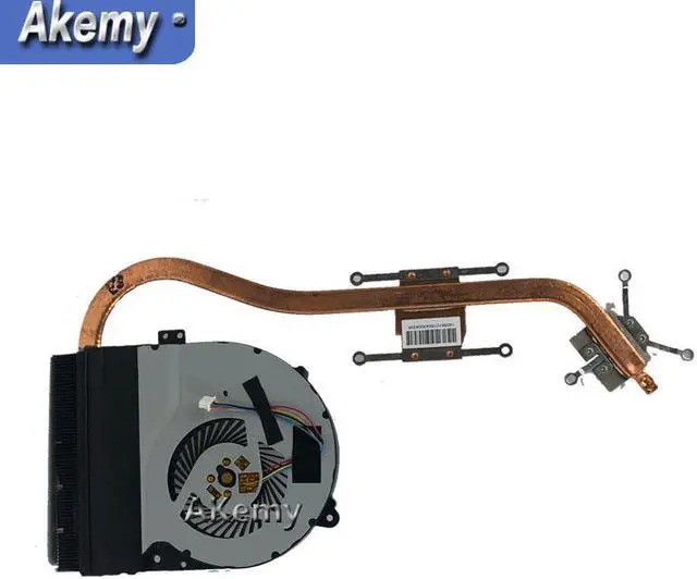Alt view image 3 of 3 - Akemy For ASUS X550MD X550MJ X552M X550M  Laptop CPU VGA Cooling Fan Heatsink Heat Sink Cooler Radiator   heatsink
