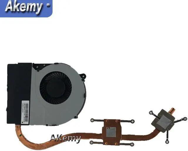 Alt view image 2 of 3 - Akemy For ASUS X550MD X550MJ X552M X550M  Laptop CPU VGA Cooling Fan Heatsink Heat Sink Cooler Radiator   heatsink