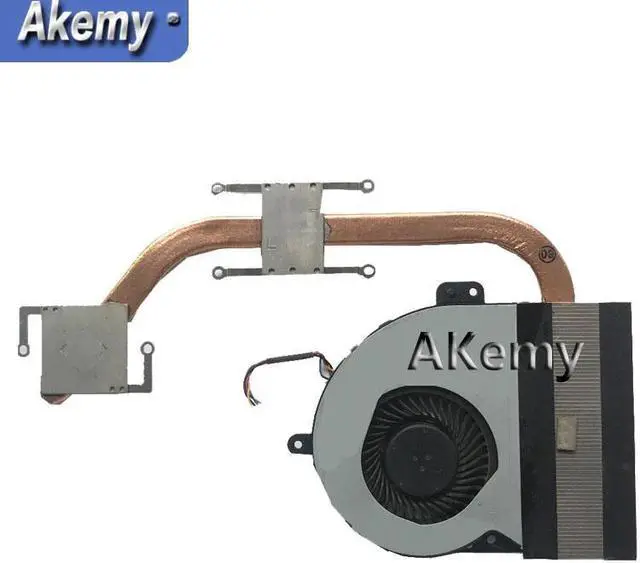 Alt view image 2 of 3 - Akemy For ASUS K43LY Laptop CPU GPU Cooling Heatsink FAN 13N0-LQA0201 100% Tested Fast Ship