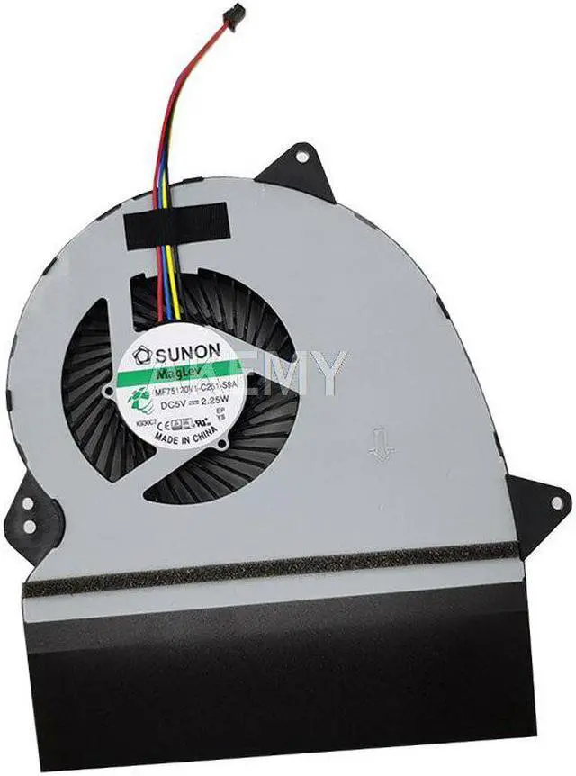 Alt view image 4 of 5 - Laptop Notebook CPU GPU cooling Radiator Heatsink Fan for Asus FX-PRO GL552V GL552VW GL552VX ZX50V GL552J GL552JX ZX50J   Only Heatsink