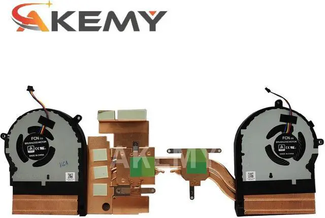 Alt view image 2 of 3 - laptop / notebook processor / GPU cooling fan heatsink for ASUS Strix TUF 6 FX505 FX505GT FX505GE FX505GD  CPU GPU fan