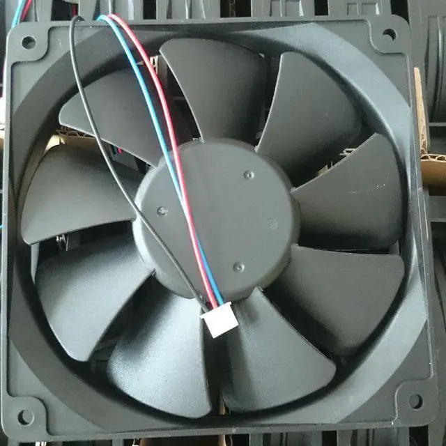 Alt view image 2 of 4 - 135mm fan ADDA 13525 adn512mb-a96 135 * 135 * 25MM 12V 0.27A double ball cooling fan