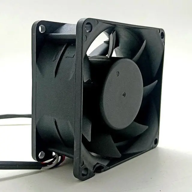 Alt view image 3 of 3 - AB8038H12-F 80mm High Speed Air Flow CFM Powerful DC 12V Cooling Fan,for Miner PC Case Cabinets