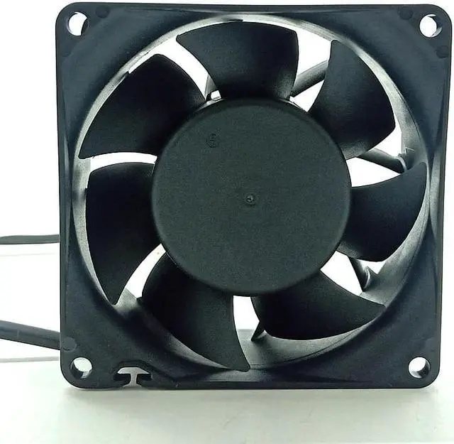 Alt view image 2 of 3 - AB8038H12-F 80mm High Speed Air Flow CFM Powerful DC 12V Cooling Fan,for Miner PC Case Cabinets