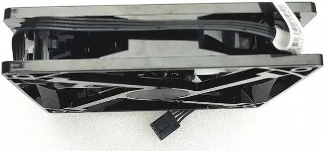 Alt view image 3 of 4 - A12025-16RB-4BP-F1 DF1202512RFHN T400 Blizzard Fan 12025 12cm 4-Wire Speed Regulation Red Mute