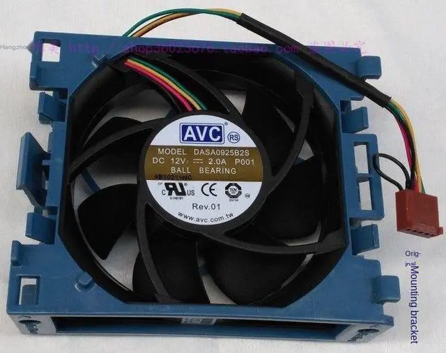 Alt view image 2 of 2 - for AVC 9025 9CM DASA0925B2S 12V 2.0A ML350 G6 4-Wire Reverse Temperature Control Cooling Fan