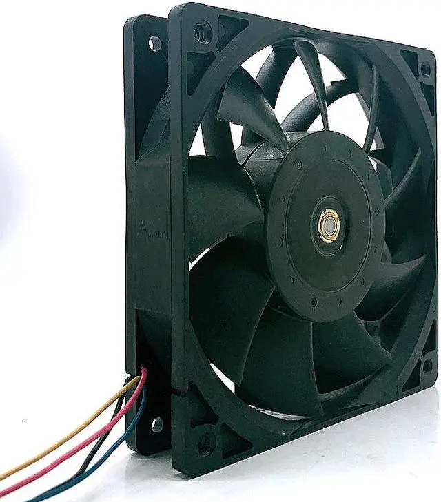Alt view image 3 of 4 - 12cm 48V High Speed Cooling Fan for Delta THB1248B 12025 120X120X25mm 48VDC  0.75A 4Lines Dual Ball Bearing for HW Device