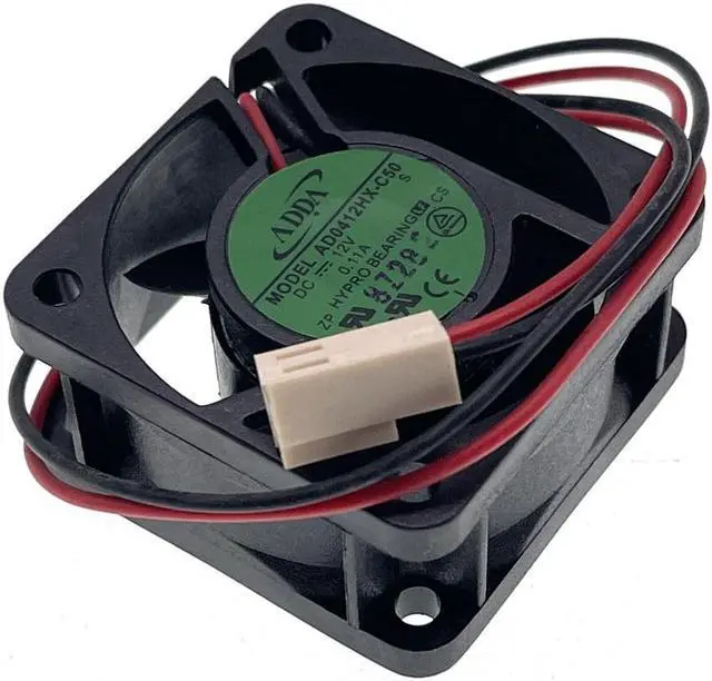Alt view image 4 of 4 - 40mm Fan FOR ADDA AD0412HX-C50 40*40*20mm 4cm 4020 12V 0.11A 7200RPM 1U Server Inverter Cooling Fan