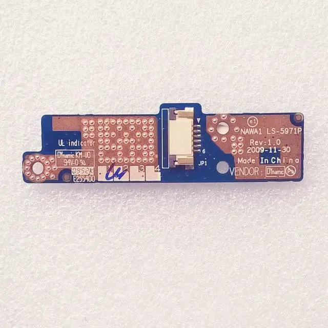 Alt view image 2 of 6 - Power Button Board For Lenovo G455 G455AX G555 Series ,P/N LS-5971P
