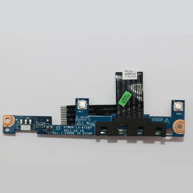 Alt view image 2 of 6 - LED Board w/ Cable For Lenovo G770 G780 Series, P/N LS-6758P 90000404
