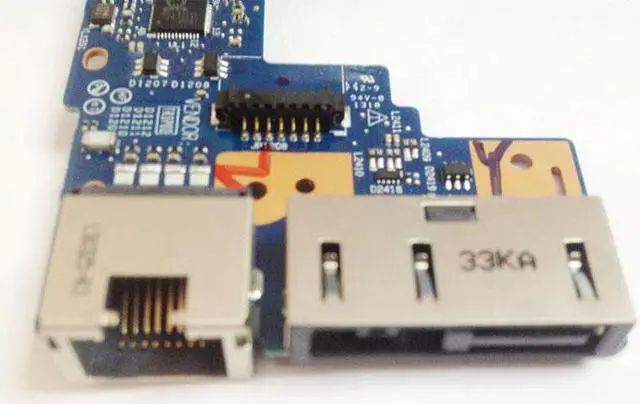 Alt view image 2 of 2 - Ethernet LAN Sub-board For Lenovo ThinkPad Edge E431 Series, NS-A042