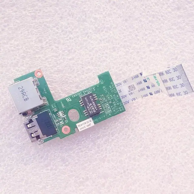 Alt view image 2 of 3 - LA57 RJ45 USB Board W/Cable For Lenovo Z570 Z575 B570 B575 B570E V570 Series,P/N: 31050450 90000552 48.4IH06.01