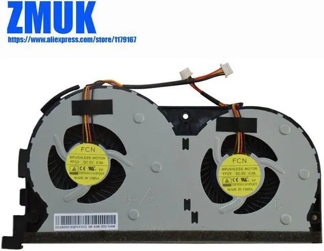 Alt view image 2 of 2 - CPU Fan For Lenovo Y50-70 Y50-70AS Y50-70AM Series,P/N 35019973 DC028000EQS0