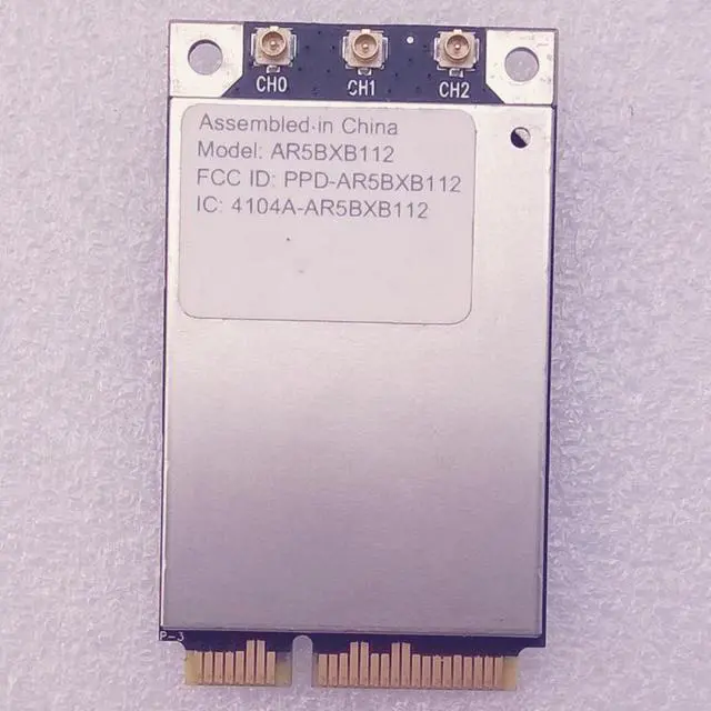 Alt view image 2 of 2 - Atheros AR9380 AR5BXB112 Mini PCI-Express Wireless Card 607-7211-A
