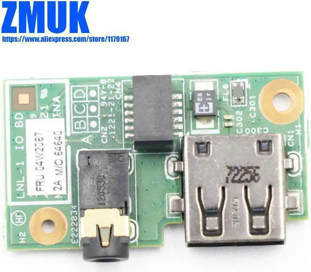 Main image of Subcard I/O Board For Lenovo Thinkpad x1 Laptop,P/N 04W2067 (100101)