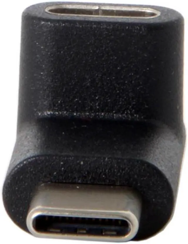 Main image of CYDZ Reversible 90 Degree Up or Down Angled USB 3.1 Type-C Male to Female Extension Adapter for Laptop & Phone
