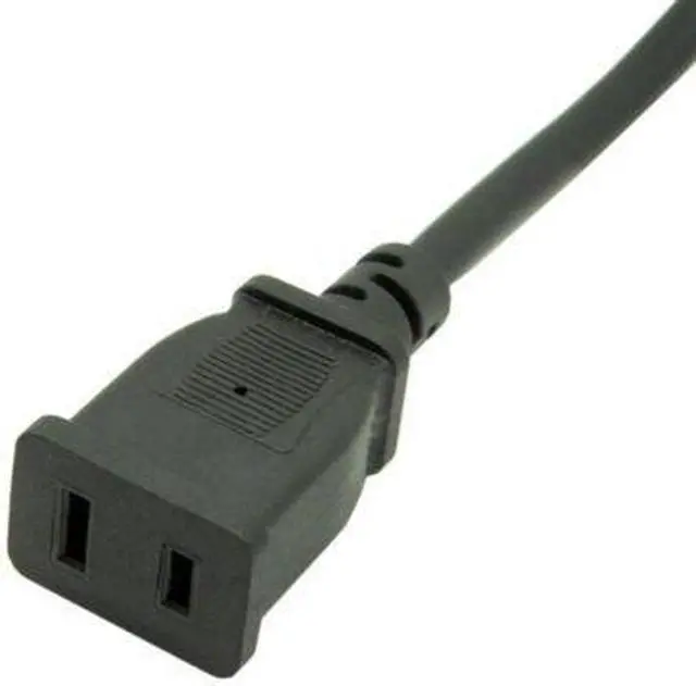 Alt view image 4 of 7 - CYDZ   USA Outlet Saver Power Extension Cord Cable 2-prong 2 Outlets 50 cm