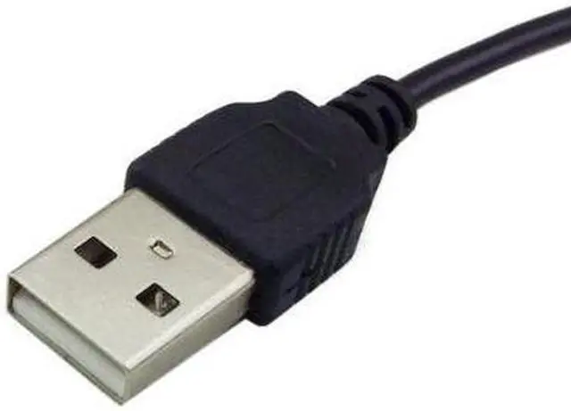 Alt view image 4 of 7 - CYDZ USB 2.0 A Type Male to Right Angled DC Power Plug Barrel Connector Charge Cable