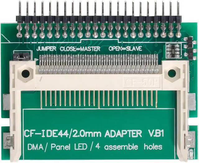 Main image of NGFF CF Compact Flash Merory Card to Laptop 2.5" 44 Pins Male IDE Hard Disk Drive HDD SSD Adapter