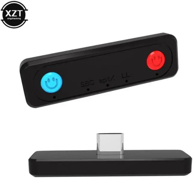 Main image of One for two Bluetooth transmitter for Nintendo Switch Bluetooth 5.0 Switch Lite PS5 wireless audio adapter APTX LL accessories