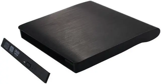 Alt view image 3 of 3 - USB 3.0 Mobile External Case For 12.7mm SATA CD DVD BD-ROM BD-RE Drive BK Useful