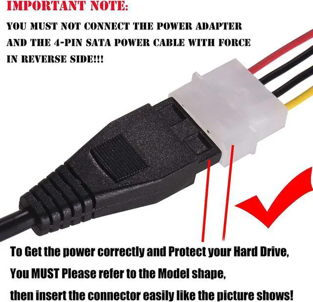 Alt view image 3 of 5 - SATA PATA IDE Drive to USB 2.0 Adapter Converter Cable for Hard Drive Disk HDD 2.5 inch 3.5 inch with External EU Plug