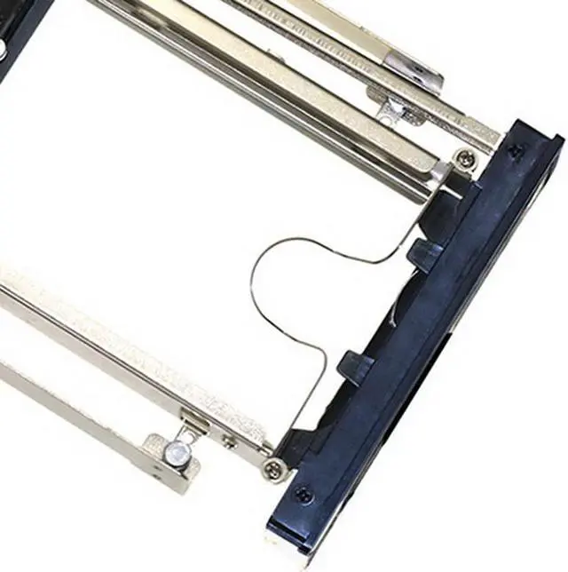 Alt view image 3 of 5 - Internal 5.25 Inch CD-ROM HDD Mobile Rack Mounting Bracket Frame Enclosure with SATA Cable for 3.5 Inch SATA I/II/III