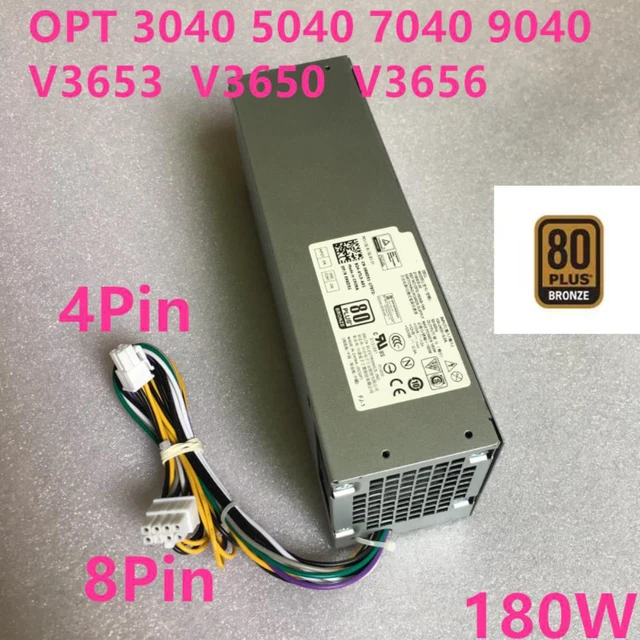 Main image of PSU For Dell 3040 3650 3250 3040 8Pin 180W Power Supply D180ES-00 L180ES-00 AC180ES-00 HU180ES-00 HU180ES-01 HK280-81PP