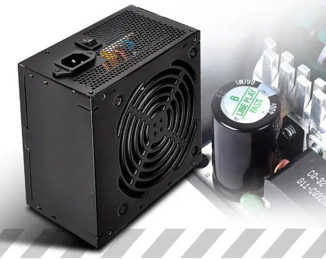 Alt view image 2 of 6 - PSU For SILVERSTONE ET550-G Non Modular 80plus Gold Silent Fan 550W Power Supply SST-ET550-G