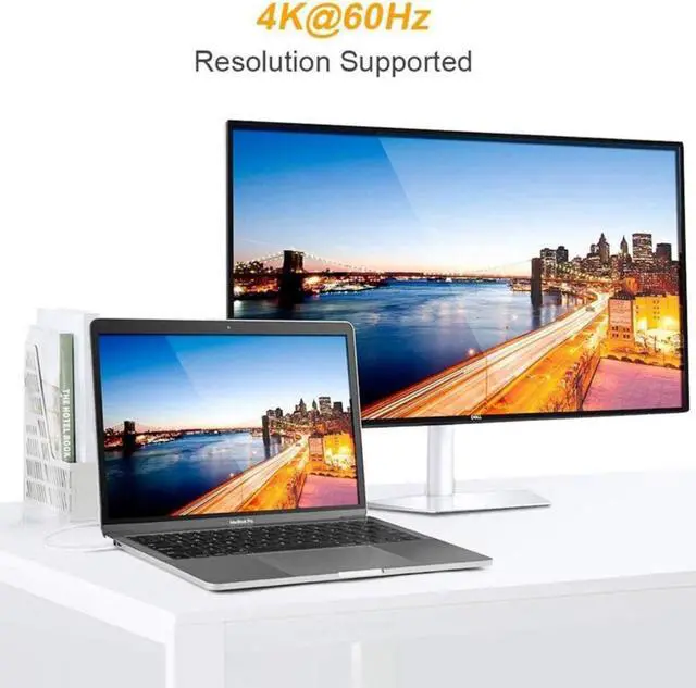 Alt view image 3 of 3 - USB C Video Cable USB C to HDMI-Compatible 2.0 Cable 4K@30Hz Suitable for Mobile Phones with Type-C Interface Games