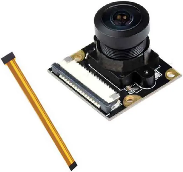 Alt view image 5 of 6 - Camera Module for Raspberry Pi Zero/W/WH/2W 1MP OV9281-160 Degree Ultra Wide Angle Black White Camera Global Shutter