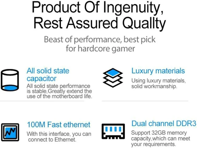 Alt view image 3 of 6 - X58 Dual-Channel Motherboard L5520 X58DUAL V1.0 DDR3X4 1066 Memory M.2 NVME PCIE X16 Desktop Computer Game Motherboard