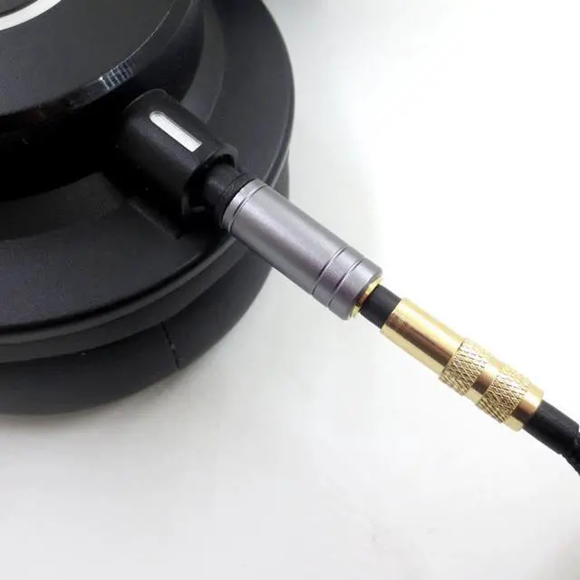Alt view image 6 of 6 - 3.5mm Headphone Adapter Jack Plug Converter for Audio-Technica ATH-M70X M40X M50X M60X for Sennheiser- HD518 HD598 HD599
