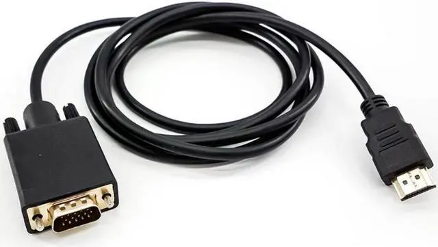 Alt view image 2 of 3 - 1080P HDMI-compatible To VGA Adapter Digital To Analog Converter Cable for  Laptop TV Box To Projector Displayer HDTV