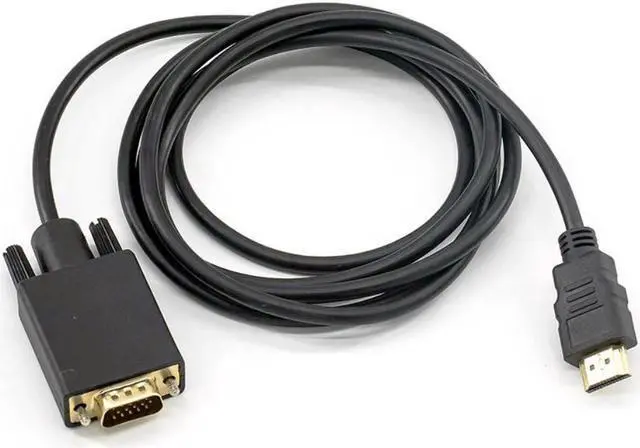 Alt view image 3 of 3 - 1080P HDMI-compatible To VGA Adapter Digital To Analog Converter Cable for  Laptop TV Box To Projector Displayer HDTV