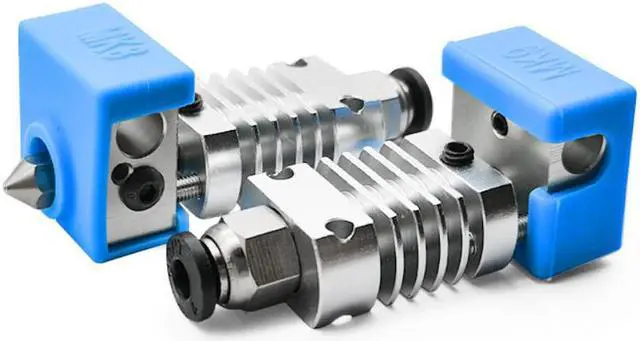 Alt view image 6 of 6 - 1Set 3D Printer Parts All Metal Hotend Extruder Kit with Silicone Cover 1.75Filament/0.4 Nozzle for CR10 Ender 3/3S Printer