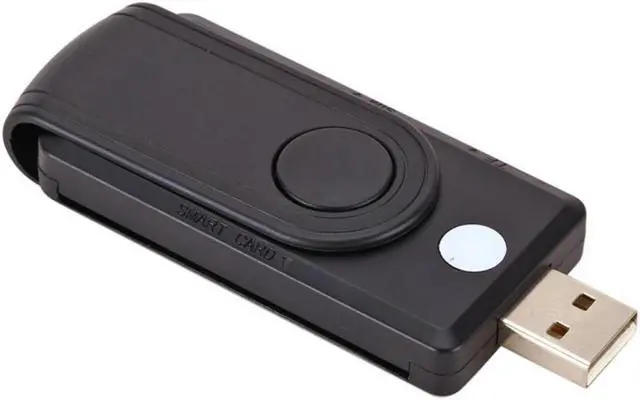 Alt view image 6 of 6 - USB 2.0 SIM Smart Card Reader for ID Bank EMV CAC SD/TF for Windows 7 8 10 Linux Multi Smart Cardreader SD Card Reader