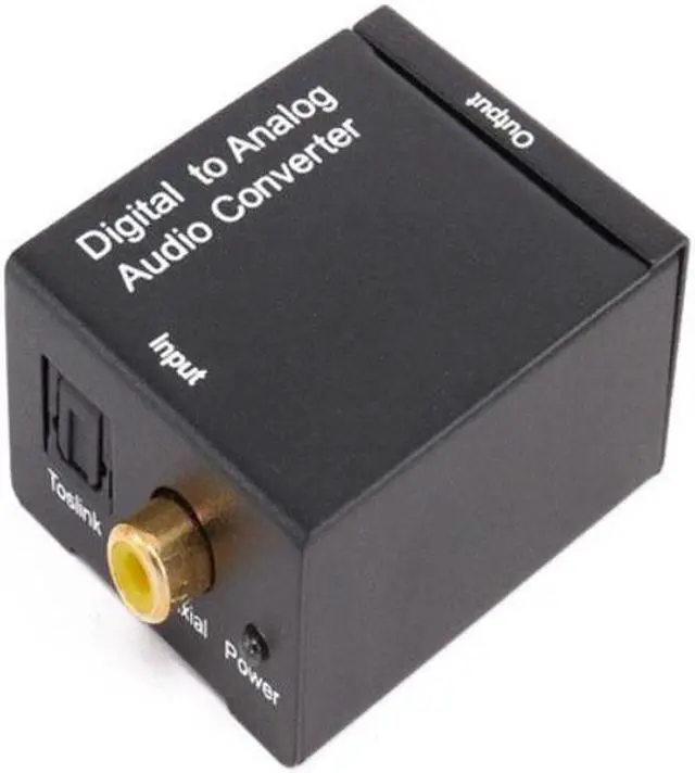 Alt view image 5 of 6 - Usb Dac Optical Digital Stereo Audio SPDIF Toslink Coaxial Signal To Analog Converter DAC 2*RCA Amplifier Decoder Adapter