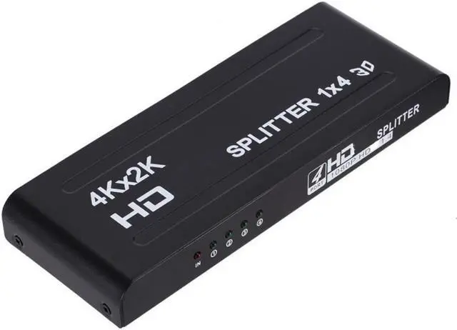 Main image of HDMI-compatible One In Four Distributor HDMI-compatible Same Screen TV One In Four Out Four Port Screen Splitter