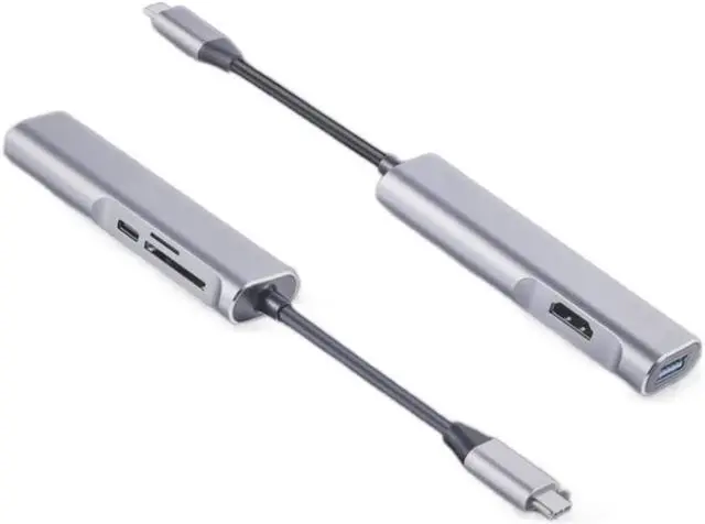 Main image of Tebe USB-C Hub Type C To 4K HDMI-compatible USB 3.0 SD/TF Card Reader USB C Hub Splitter for Nintendo Switch Macbook Huawei