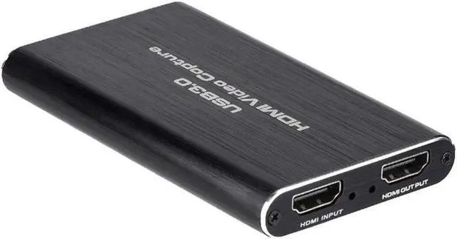 Alt view image 2 of 6 - USB 4K 60Hz HDMI-Compatible Video Capture Card 1080P for Game Recording Plate Live Streaming Box USB 3.0 Grabber for PS4 Camera