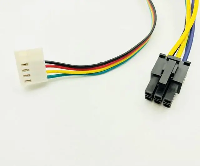 Alt view image 3 of 6 - 30cm ATX Main 24Pin to 6Pin PCI-E PSU Power Adapter Cable 18AWG Power Supply for HP Z220 Z230 SFF Server Workstation Motherboard