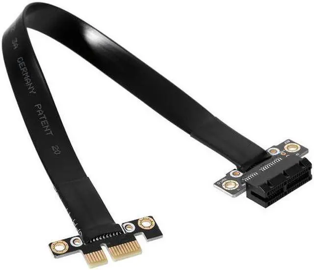 Main image of PCI Express Gen3 8Gbps Flex Relocate Cable PCI-E 1X to 1X Slot Riser Card Extender Extension Cable for Bitcoin Miner Mining